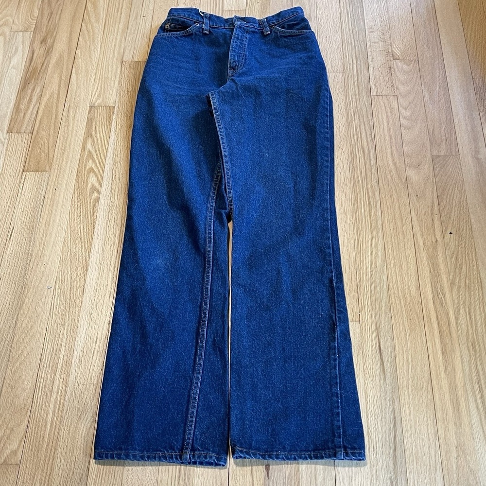 Vtg Made USA Levi's Jeans Women's Orange Tab 26048 0214 Size 11 / 24x31 Rare